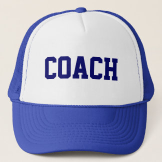 COACH Trucker Hat {Royal Blue} Pet