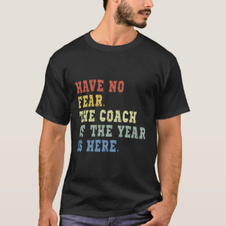 Coach van het jaar Coaching Pap Coach T-shirt