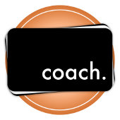 coach. visitekaartje