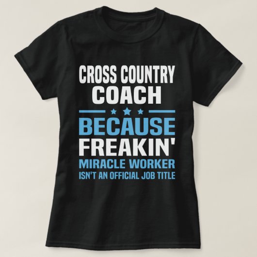 Coach voor andere landen t-shirt (Design voorkant)