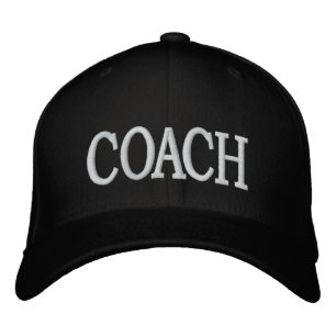 COACH voor en achter Pet