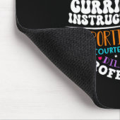 Coach waardering week voor curriculum en instructi muismat (Hoek)
