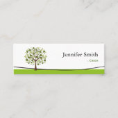 Coach - Wishingstructuur van het hart Mini Visitekaartje (Voorkant)