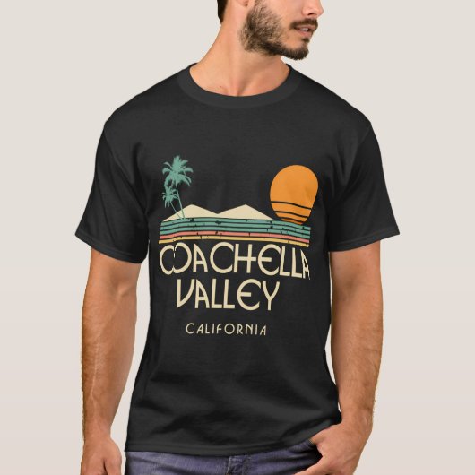 Coachella Valley, Californië T-shirt (Voorkant)