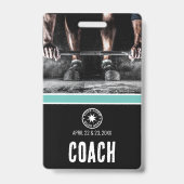 Coachen Sportevenement Badge (Voorzijde)