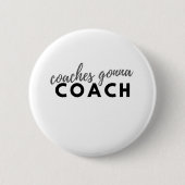 COACHES GONNA COACH RONDE BUTTON 5,7 CM (Voorkant)