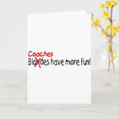 Coaches hebben meer plezier kaart (Gele Bloem)