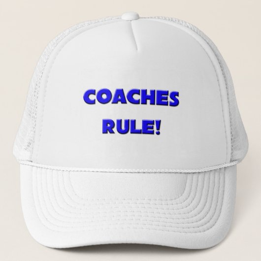 Coaches Rule! Trucker Pet (Voorkant)