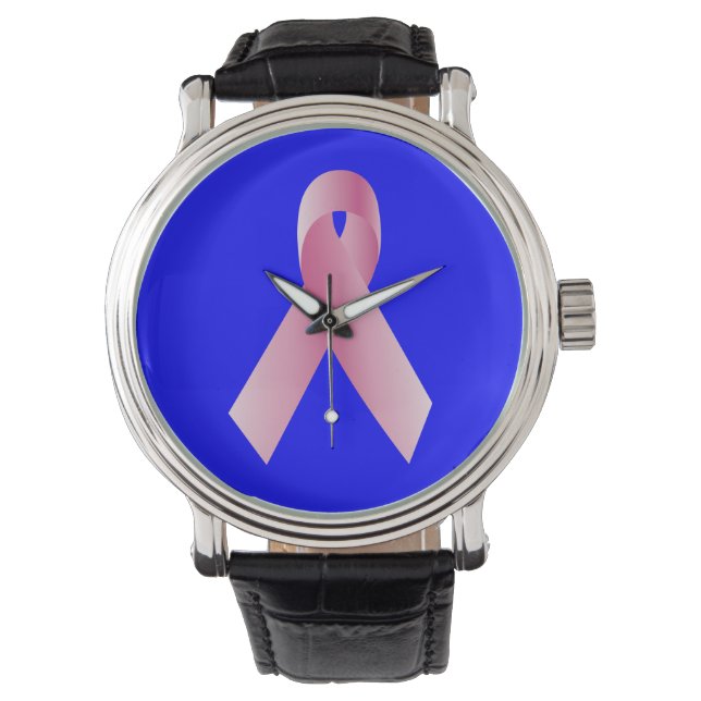 Coaches voor een oorzaak_Roze Ribbon Campaign_on b Horloge (Voorkant)
