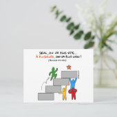 Coaching Card "A Multi on Game a Superior" Briefkaart (Staand voorkant)