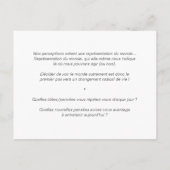 Coaching Card "Geestelijke hygiëne" Briefkaart (Achterkant)