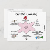 Coaching Card: Lucy Gill's amibe Briefkaart (Voorkant / Achterkant)