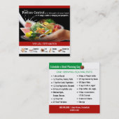 Coaching Nutrition Visitekaartjes (Voorkant / Achterkant)