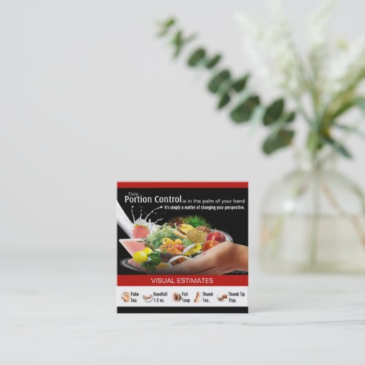 Coaching Nutrition Visitekaartjes (Staand voorkant)