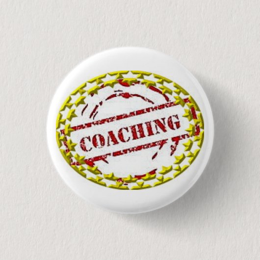 Coaching Small Round Button #1 (Voorkant)