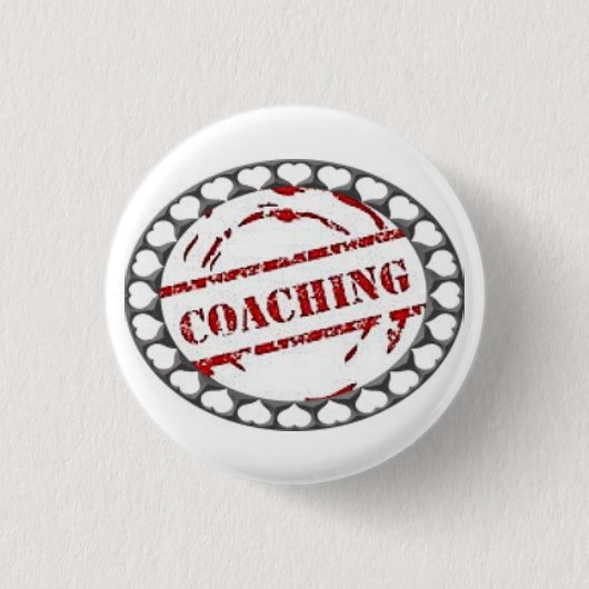Coaching Small Round Button #2 (Voorkant)