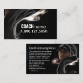 Coaching van zelfdiscipline Visitekaartjes (Voorkant / Achterkant)