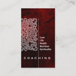 Coaching - Visitekaartje Afsprakenkaartje
