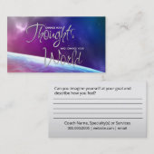 Coaching Visitekaartjes (Voorkant / Achterkant)