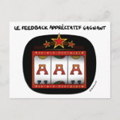 Coachingkaart: A-A-A, feedback Briefkaart (Voorkant)