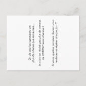 Coachingkaart "Creatief denken" Briefkaart (Achterkant)