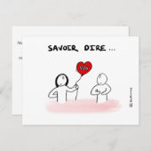 Coachingkaart: "Nee" zeggen Briefkaart (Voorkant / Achterkant)