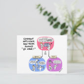 Coachingkaart "Tijd optimaliseren" Briefkaart (Staand voorkant)