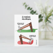 Coachingkaart "Verbeteringsstrategie" Briefkaart (Staand voorkant)