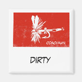 "Coachman" Dish Washer Status Magnet (Voorkant)