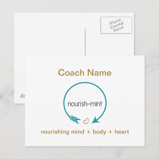 Coach's Briefkaart (Voorkant / Achterkant)