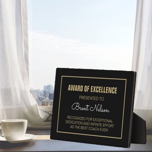 Coach's cadeaubon fotoplaat