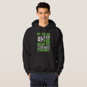 Coach's dochter loopt beter dan mij voetbal hoodie (Voorkant volledig)