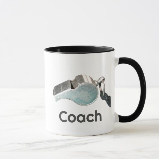 Coach's gepersonaliseerde klokkenluider mok (Rechts)