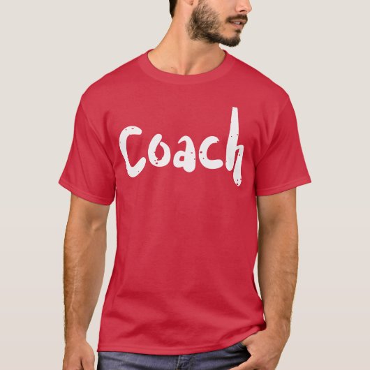 Coachsporten T-shirt (Voorkant)