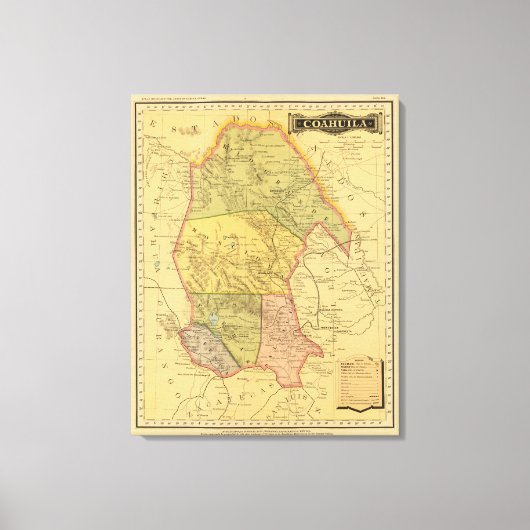 Coahuila Canvas Afdruk (Voorkant)