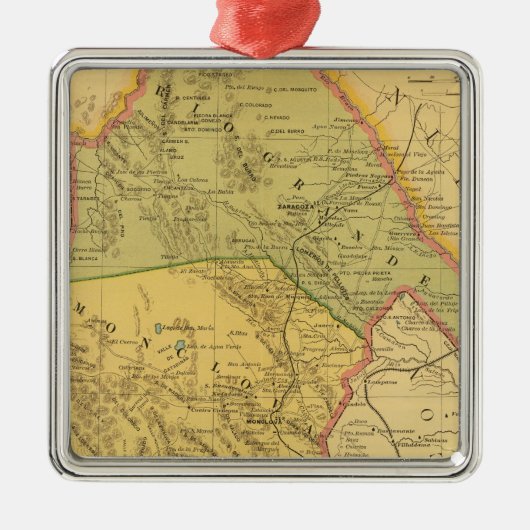 Coahuila Metalen Ornament (Voorkant)