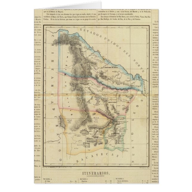 Coahuila, Mexico 2 (Voorkant)