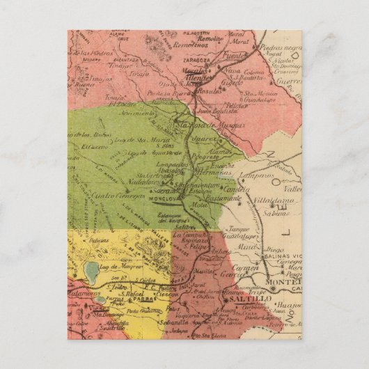 Coahuila, Mexico Briefkaart (Voorkant)