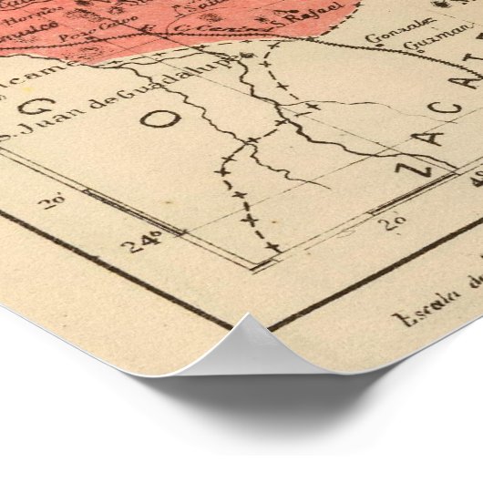 Coahuila, Mexico Poster (Hoek)