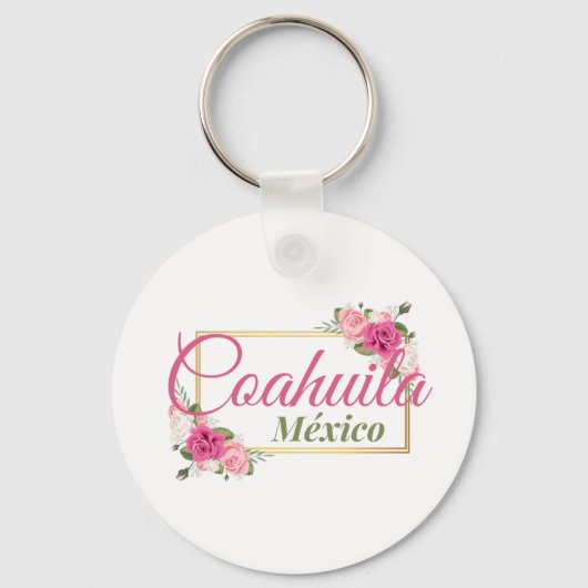 Coahuila Mexico Travel Destination Bridesmaid Sleutelhanger (Voorkant)