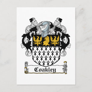 Coakley Family Crest Briefkaart