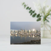 Coal Harbour, BC at sunset. Briefkaart (Staand voorkant)