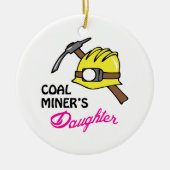 Coal Miner's Daughter Keramisch Ornament (Voorkant)
