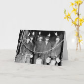 Coal Miners - Greeting Card Kaart (Gele Bloem)