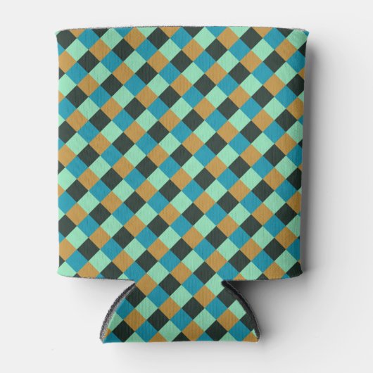 Coal Ochre Blauwgroen Green Blue Play Blikjeskoeler (Voorkant)