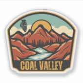 Coal Valley, Illinois Sticker (Voorkant)