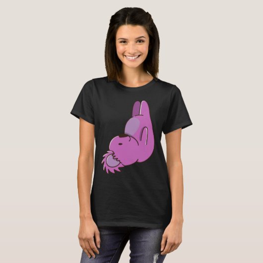 coala koala cute australia yoga pose 3 t-shirt (Voorkant volledig)