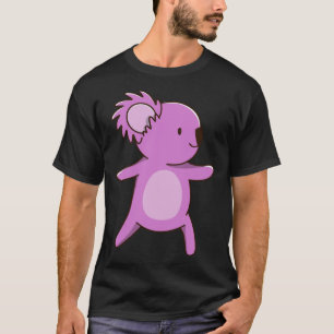 coala koala schattig australië yogahouding t-shirt