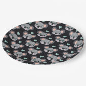 Coalas fofos papieren bordje (Gekanteld)