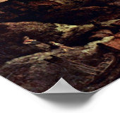 Coalbrookdale At Night By Philipp Jakob Poster (Hoek)